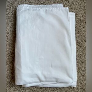 White Bed Skirt King NEW